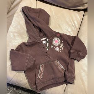 Baby Gap Hooded sweatshirt, size 12-18 months